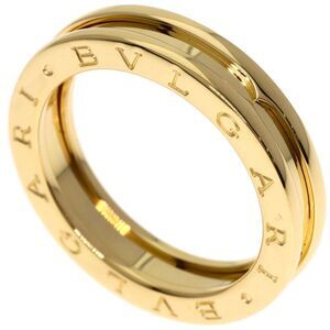Bvlgari B-zero1 1 Band #58 Ring 18K Yellow Gold Women's